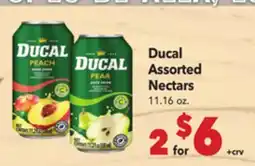 Vallarta Supermarkets Ducal Assorted Nectars offer