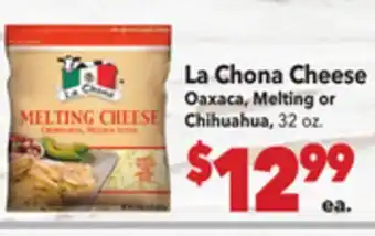 Vallarta Supermarkets La Chona Cheese offer