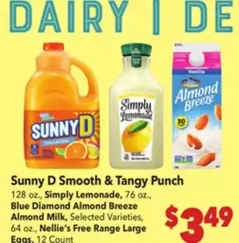 Vallarta Supermarkets Sunny D Smooth & Tangy Punch offer