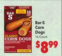 Vallarta Supermarkets Bar-S Corn Dogs offer