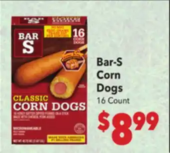 Vallarta Supermarkets Bar-S Corn Dogs offer