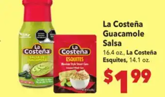 Vallarta Supermarkets La Costeña Guacamole Salsa offer