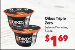 Vallarta Supermarkets Oikos Triple Zero offer