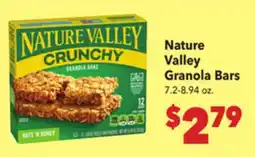 Vallarta Supermarkets Nature Valley Granola Bars offer