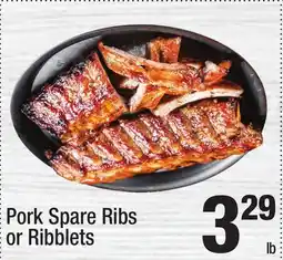Super King Markets Pork Spare Ribs or Riblets offer