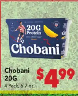 Vallarta Supermarkets Chobani offer