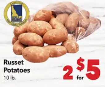 Vallarta Supermarkets Russet Potatoes offer