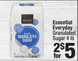 Super King Markets Essential Everyday Granulated Sugar offer