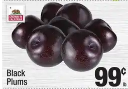 Super King Markets Black Plums offer