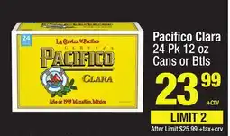 Super King Markets Pacifico Clara offer