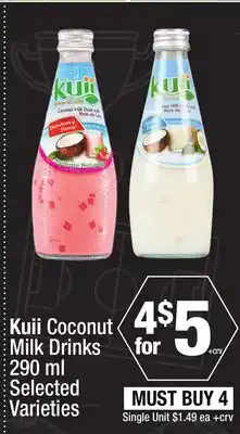 Super King Markets Kuii Coconut Milk Drinks offer