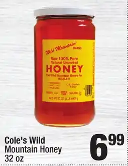 Super King Markets Cole's Wild Mountain Honey offer
