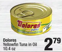 Super King Markets Dolores Yellowfin Tuna in Oil offer