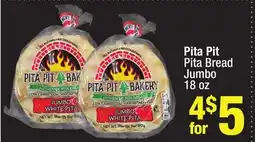 Super King Markets Pita Pit Pita Bread Jumbo offer
