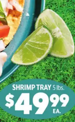 Vallarta Supermarkets SHRIMP TRAY offer