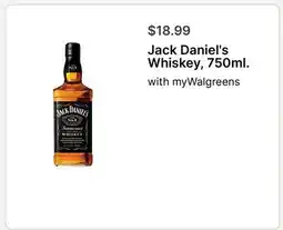 Walgreens Jack Daniel's Whiskey offer