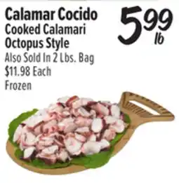 El Super Cooked CalamariOctopus Style offer