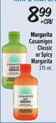 El Super Margarita Casamigos Classic or Spicy Margarita offer