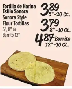 El Super Sonora Style Flour Tortillas offer