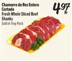 El Super Fresh Whole Sliced Beef Shanks offer