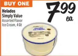 El Super Assorted Flavor Ice Cream offer