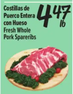 El Super Fresh Whole Pork Spareribs offer