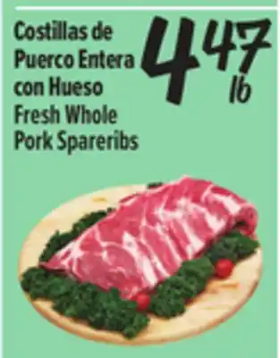 El Super Fresh Whole Pork Spareribs offer