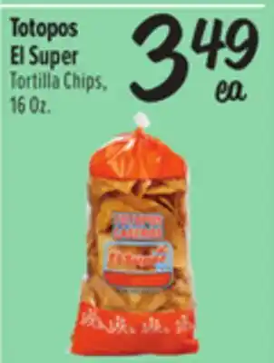 El Super Tortilla Chips offer