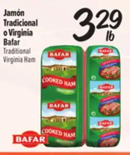El Super Fresh Jamón Tradicional o Virginia Bafar offer