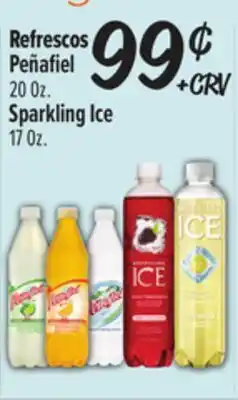 El Super Peñafiel 20 Oz. Sparkling Ice 17 Oz offer