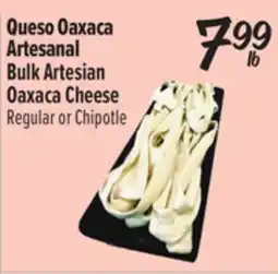 El Super Bulk Artesian Oaxaca Cheese offer