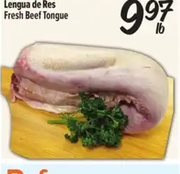 El Super Fresh Fresh Beef Tongue offer