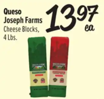 El Super Joseph Farms Cheese Blocks offer