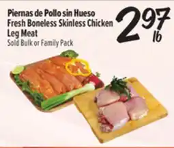 El Super Fresh Boneless Skinless Chicken Leg Meat offer