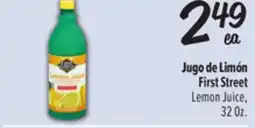 El Super First Street Lemon Juice offer