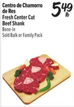 El Super Fresh Center Cut Beef Shank offer