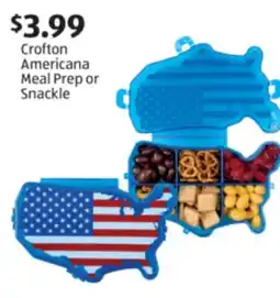 Aldi Crofton Americana Meal Prep or Snackle offer