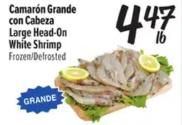 El Super Fresh Camarón Grande con Cabeza offer