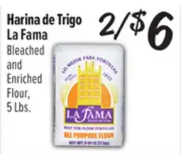 El Super Bleached and Enriched Flour offer