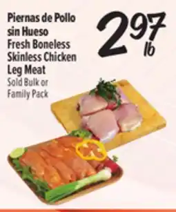 El Super Fresh Fresh Boneless Skinless Chicken Leg Meat offer