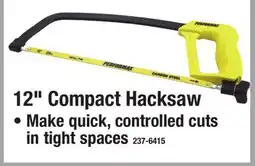 Menards Performax 12 Compact Hacksaw offer