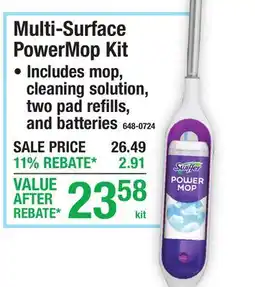Menards Multi-Surface PowerMop Kit offer