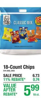 Menards 18-Count Chips offer