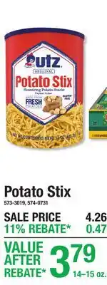 Menards Potato Stix offer