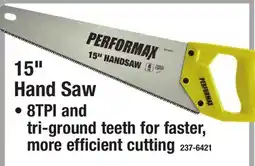Menards 15 Hand Saw offer