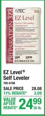 Menards EZ Level Self Leveler offer
