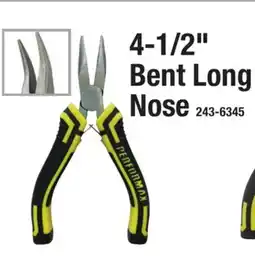 Menards 4-1/2 Bent Long Nose offer