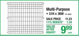 Menards Multi-Purpose offer