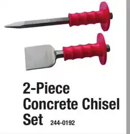 Menards 2-Piece Concrete Chisel Set offer
