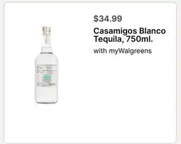 Walgreens Casamigos Blanco Tequila offer